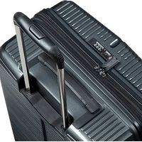 Комплект чемоданов Verage Rome 55/67 см (черный янтарь)