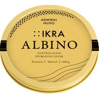  Admiral Husso Икра золотая осетра-альбиноса Albino Premium 1000 г