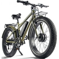 Электровелосипед Volteco Bigcat Dual New (хаки)