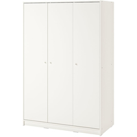 Шкаф распашной Ikea Клеппстад 004.417.58 (белый) в Барановичах