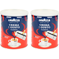Кофе Lavazza Crema e Gusto молотый в банке 2x250 г