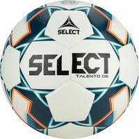 Футбольный мяч Select Talento DB V22 0775846200 (5 размер, белый/синий/голубой)