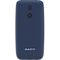 Кнопочный телефон Maxvi B110 (синий)