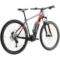 Электровелосипед Kross Level Boost 1.0 XL 2023 KRVB1Z29X22M004251 (графит/черный/красный)