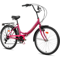 Велосипед AIST Smart 24 2.0 2022 (фиолетовый)