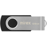 USB Flash Mirex Color Blade Swivel Rubber 2.0 128GB 13600-FMURS128