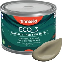 Краска Finntella Eco 3 Wash and Clean Ruskea Khaki F-08-1-1-LG157 0.9 л (коричн)