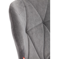 Кресло TetChair Selfi (флок, серый)