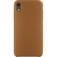 Чехол для телефона uBear Capital Leather Case для iPhone XR (коричневый)
