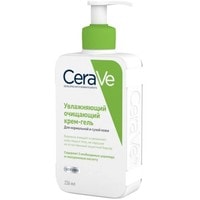  CeraVe Крем-гель увлажняющий очищающий для нормальной, сухой кожи 236мл