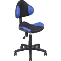 Кресло Алвест AV 215 PL (черный/синий)