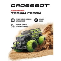 Автомодель Crossbot Джип Трофи Герой 870594 (зеленый)