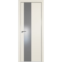 Межкомнатная дверь ProfilDoors 5E 70x200 (магнолия сатинат/стекло серебряный лак)