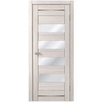 Межкомнатная дверь MDF-Techno Dominika 106 90x200 (лиственница белая, лакобель кремовый)