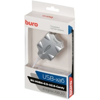 USB-хаб  Buro BU-HUB4-0.5-U2.0-Candy