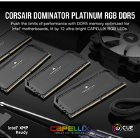 Оперативная память Corsair Dominator Platinum RGB 2x32ГБ DDR5 5600 МГц CMT64GX5M2X5600C40