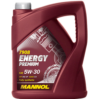 Моторное масло Mannol Energy Premium 5W-30 API SN/CF 5л [MN7908-5]