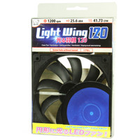 Вентилятор для корпуса Scythe Light Wing 120 [SY1225LE12L-B]
