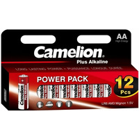 Батарейка Camelion LR6 Plus Alkaline Block-12 LR6-HP12