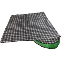 Спальный мешок Indiana Maxfort Extreme (правая молния, зеленый/черный)