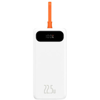 Внешний аккумулятор Baseus Block Digital Display Fast Charge 20000mAh (белый)