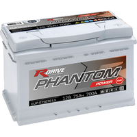 Автомобильный аккумулятор RDrive Phantom Power SMF EUP-075070L3 (75 А·ч)
