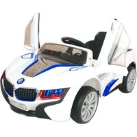 Электромобиль RiverToys BMW I8 E008KX (белый)