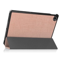 Чехол для планшета JFK Smart Case для Lenovo Tab M10 Plus 3rd Gen TB-125F/TB-128F (розово-золотой)