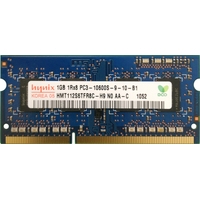 Оперативная память Hynix 1GB DDR3 SODIMM PC3-10600 HMT112S6TFR8C-H9