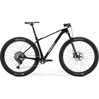 Велосипед Merida Big.Nine 7000 M 2021 (черный матовый/белый)