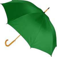 Зонт-трость SunShine Arwood деревянная ручка зелёный