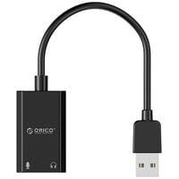 USB аудиоадаптер Orico SKT2-BK