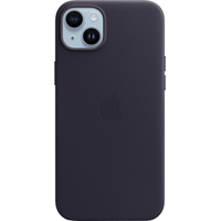 Чехол для телефона Apple MagSafe Leather Case для iPhone 14 Plus (чернила)