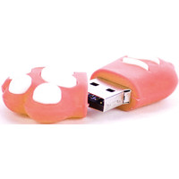 USB Flash Apexto кошачьи лапки красные 4GB [AP-UP005-4GB-RD-OEM]