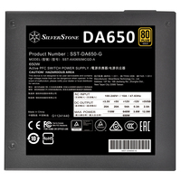 Блок питания SilverStone DA650 Gold SST-AX0650MCGD-A
