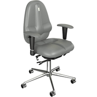 Кресло Kulik System Classic (экокожа, серый графит)