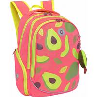 Школьный рюкзак Grizzly RG-368-3 (розовый/оранжевый)