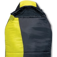 Спальный мешок Talberg Topos +5 (правая молния, черный/желтый)