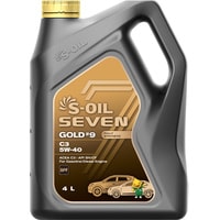 Моторное масло S-OIL SEVEN GOLD #9 C3 5W-40 4л