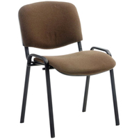 Офисный стул OLSS ИЗО black B-28 (коричневый)