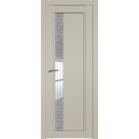 Межкомнатная дверь ProfilDoors 2.71U L 70x200 (шеллгрей/стекло дождь белый)