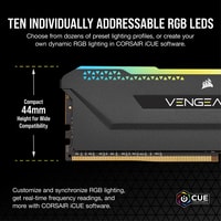 Оперативная память Corsair Vengeance RGB PRO SL 2x16GB DDR4 PC4-25600 CMH32GX4M2Z3200C16
