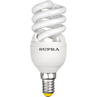 Люминесцентная лампа Supra SL-FSP E14 12 Вт 2700 К [SL-FSP-12/2700/E14]
