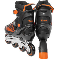 Роликовые коньки Ricos Stream PW-153B L (р. 40-43, черный/оранжевый)