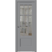 Межкомнатная дверь ProfilDoors 104U L 80x200 (манхэттен/стекло прозрачное)