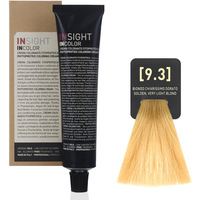 Крем-краска для волос Insight Incolor 9.3 золотистый очень светлый блонд