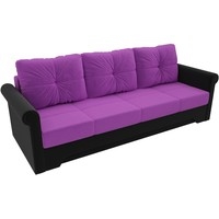 Диван Лига диванов Европа 28290 (фиолетовый/черный)