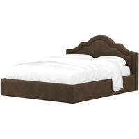 Кровать Mebelico Афина 160x200 (вельвет коричневый)