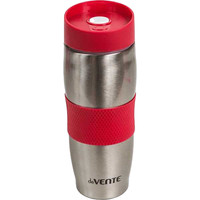 Термокружка deVente Coffee Mug 370мл (стальной/красный)
