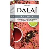 Черный чай DALAI Lady Grey 25 шт
